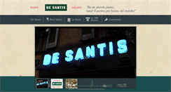 Desktop Screenshot of paninidesantis.it